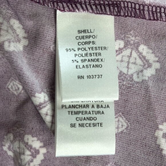 JM Collection Sleeveless Maxi Dress Size 4 Pink Purple New Belt - Picture 6 of 9